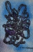 "Komposition auf Tapete" by Ettore Della Savina on art24