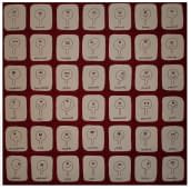 "The pictogramm of emotions A & B" by Ursina Müller on art24