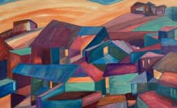 "Dorf" by Regula Nef on art24