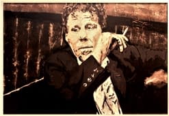 "Tom Waits" by Christian Baden on art24