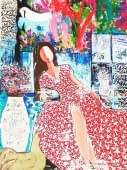 "Beautiful alone" by Ghazal Ashrafian on art24