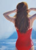 "Lady in Red" von Daria Startseva auf art24