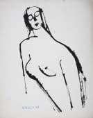 "Frauenakt" by Josef Kilián on art24