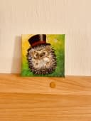 "Hedgehog in teatime" by Remi on art24