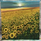 "Blumen meiner Kindheit" von Anna Honcharenko auf art24