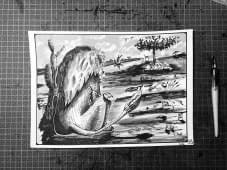 "Löwen Vater" by Māku hashi on art24