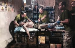 "Resuscitation April - Portrait to Diego Herrera Carcedo" von Paul Jelinek auf art24