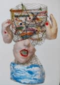 "Chaos in the head" by Lilli König on art24