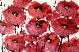 "poppies" by Nadja Trautmann on art24