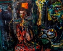 "Orange window" von Samineh Amel Sayyah auf art24