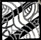 "Black And White line" by Mowglie.Rs8 on art24