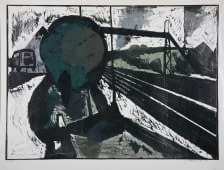 "Strassen in Landschaft (5/14)" von Jaroslav Chudomel auf art24