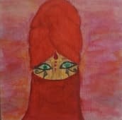 "Red Lady - Clepatra" by CLEPATRA - Caflisch Petra on art24
