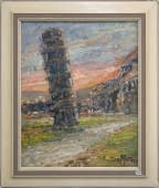 "La torre di Pisa (dt. Der Turm von Pisa)" by Cosimo de Mitrii on art24