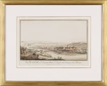 "Vue de la Ville d'Aarau dans l'Argew au Canton de Berne" by Christian Von Mechel on art24