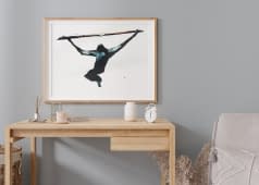"gibbon stance" de Rémy Sant sur art24