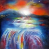 "Farbenrausch" von Lydia auf art24