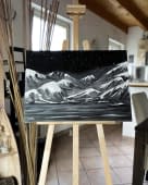 "mystical mountain night" by la.tassotti on art24