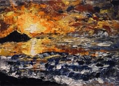 "Sunset in Fujairah" by Slavko Krapka on art24