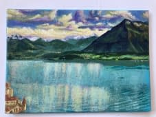 "Blick auf Niesen" by Jonas Leuenberger on art24