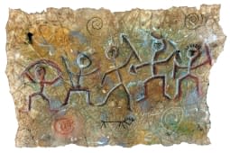 "Danza sciamanica" by Andrea Benetti on art24