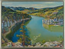 "Bassin du Doubs au sapin" by Charles L’Eplattenier on art24