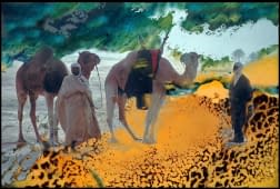 "Nomaden Wűste Djerba, Tunesia" de Josef H. Neumann sur art24