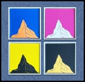"CMYK  Matterhorn" de Francesca Caruso Bucolo sur art24