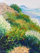 "fleurs sauvages dans la pente" by balivet on art24