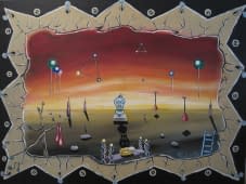 ""Das Atom der leeren Schale"" von K.Winkler's "Punk Paint Kitchen" auf art24
