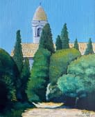 "Provence, l'eglise de la Turbie" von Philipp H. Schmid auf art24
