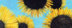 "Sunflowers" von Artem Zaretskov auf art24