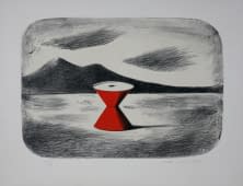 "Stroj pouště II (dt. Wüstenmaschine II) 19/50" von Kamil Lothàk auf art24