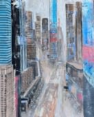 "blue street canyon" von Bruno Bonati auf art24