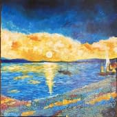 "Aube aux bains de paquis" de MeGo sur art24