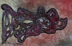 "Komposition auf Tapete" by Ettore Della Savina on art24