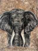 "Mama Elephant" by Nadja Trautmann on art24