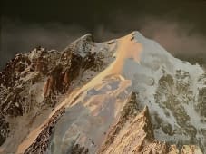 "Aurore sur l’Aiguille Verte" de Patrick Egger sur art24