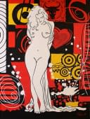 "Naked Woman" by Reza on art24