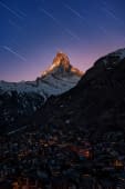 "Alpine Glow over the Matterhorn" von Benjamin Barakat auf art24