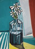 "Stillleben Margeriten in einer Vase" by Josef Kilián on art24