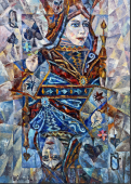"Queen of Spades" by Anton Kolokolov on art24