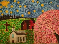"Starry dreams" von Christine Fernandes auf art24