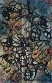 "Komposition auf Tapete" by Ettore Della Savina on art24