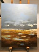 "Wolken und Meer" de Margot Ressel sur art24