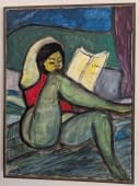 "Lesende" von Wolfgang Söring auf art24