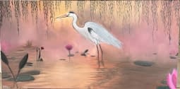 "Heron in the fog" von Kristina Spakowskaja auf art24