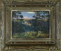 "Böhmische Landschaft" by Ehrlich Ladislav (Láďa) on art24