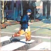 "Mann am Zebrastreifen" von Gallery Chen auf art24