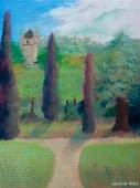 "Les Cyprès du Point du Jour" de Alexia Vernier sur art24